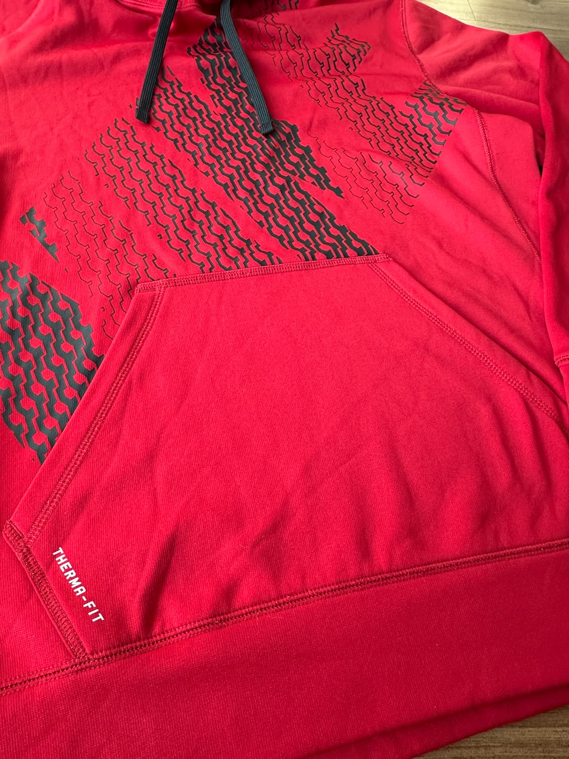 나이키 써마핏 기능성 후드티 레드 M 상품이미지5