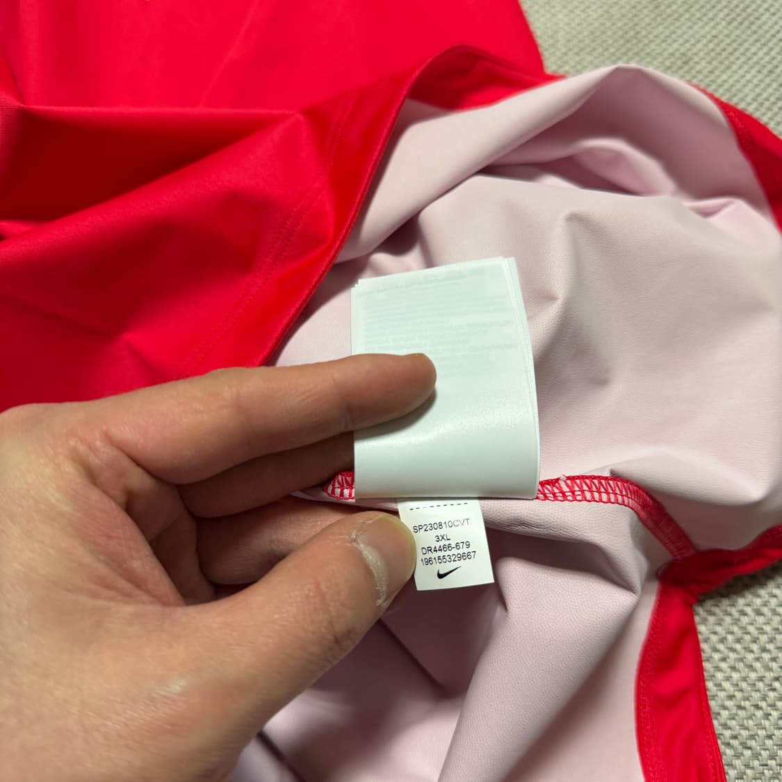 나이키 대한민국 축구 국대 하프집업 쉘 탑 상품이미지6