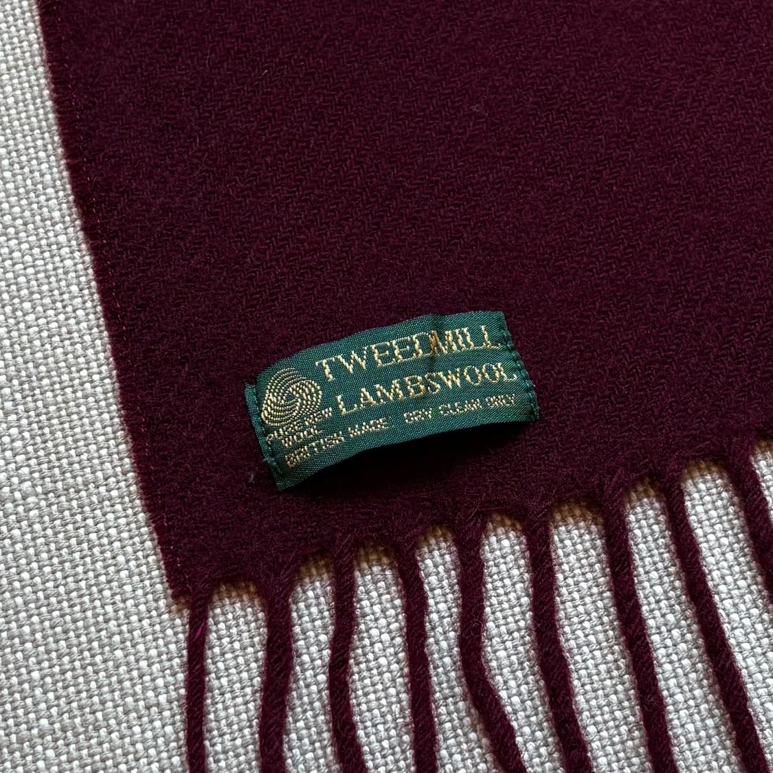 영국 TWEEDMILL ROVER 램스 울 머플러 상품이미지5