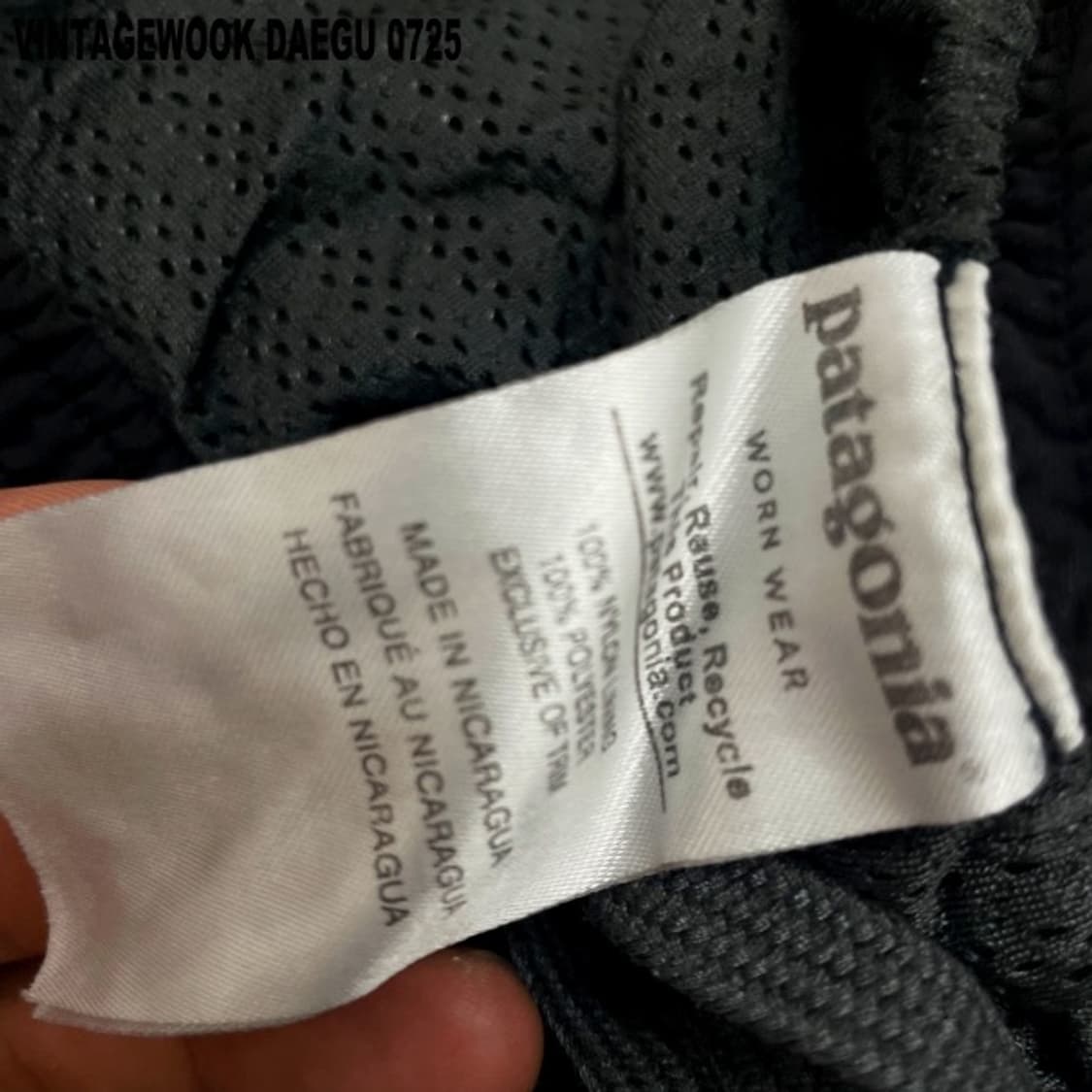 파타고니아 나일론 5인치 쇼츠 반바지 상품이미지4