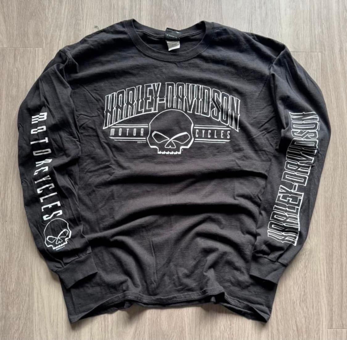 빈티지 Harley Davidson 긴팔티셔츠 L 상품이미지1