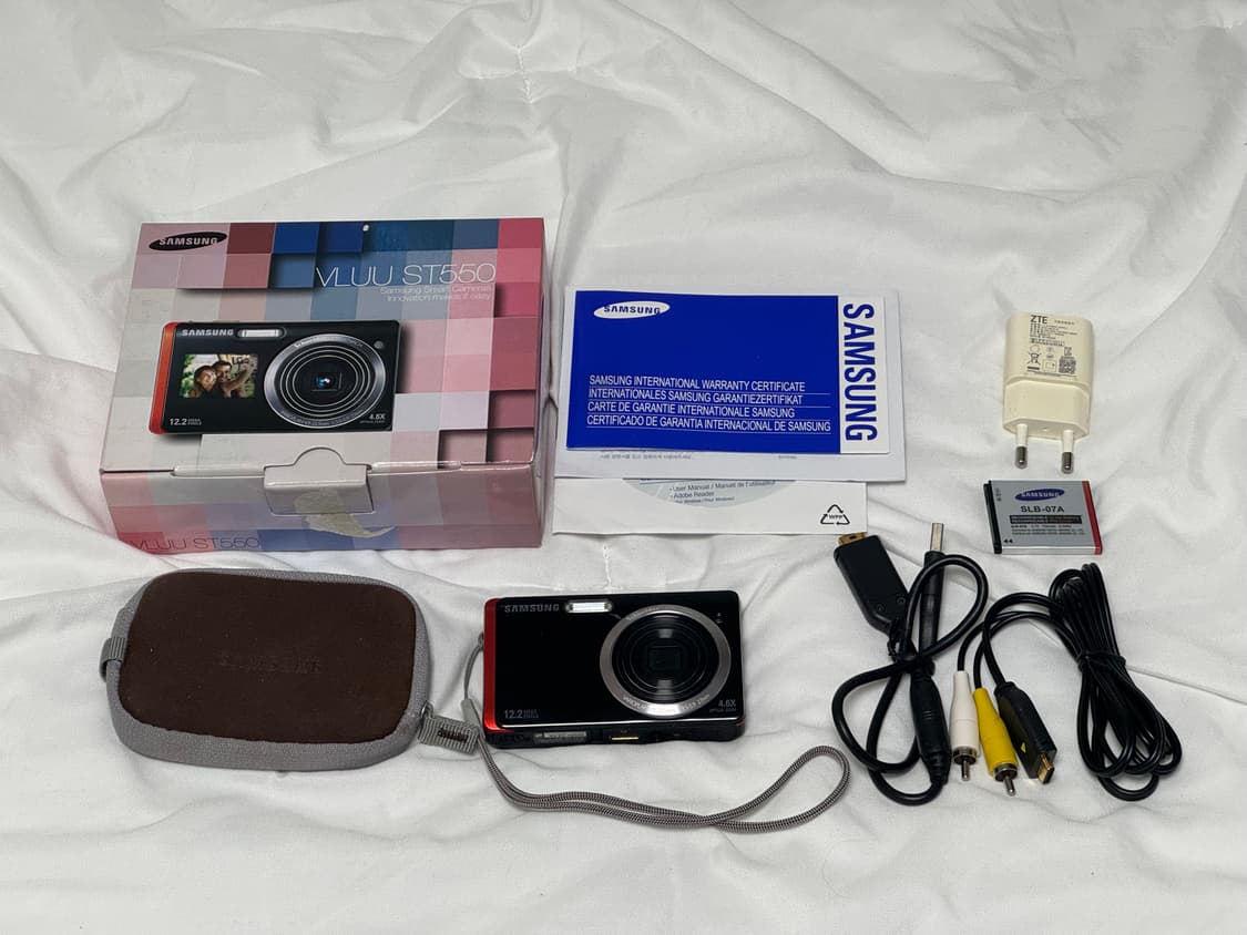 셀카가능/강추⭐️삼성 vluu st550 풀박스🩷 상품이미지1