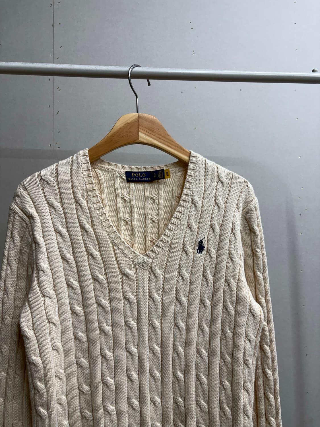 폴로 케이블 니트 상품이미지2