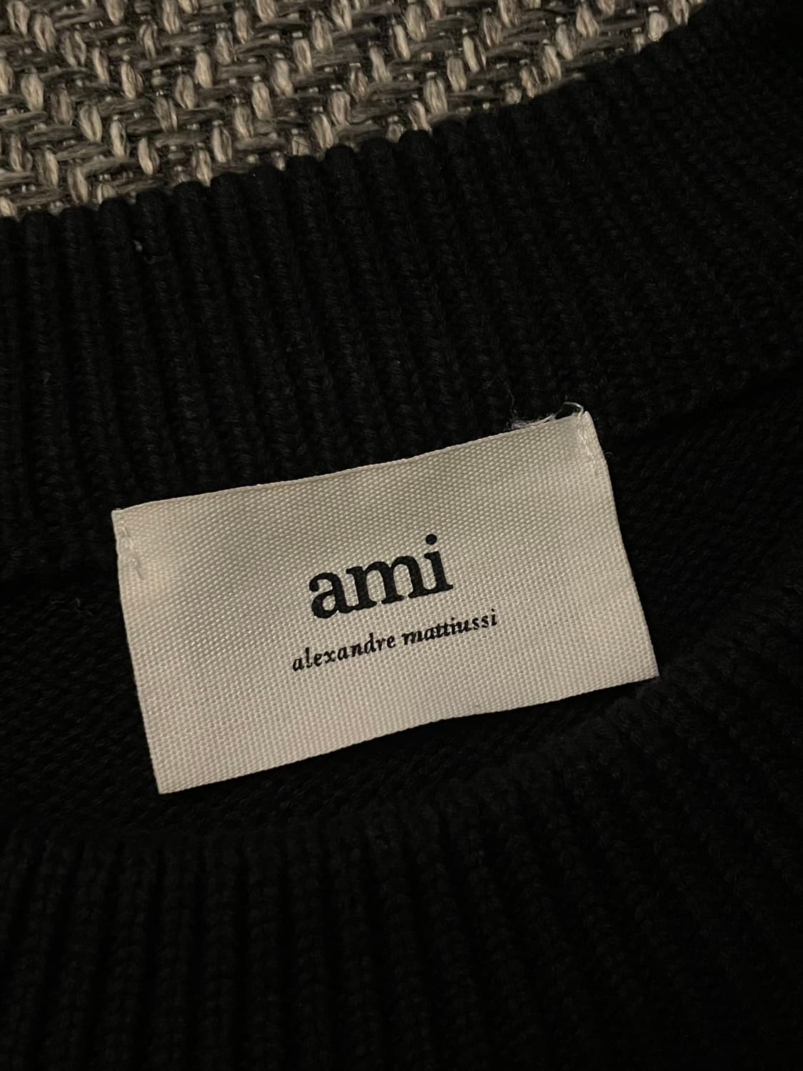 [L] 아미 빅하트 인타르시아 니트 상품이미지3