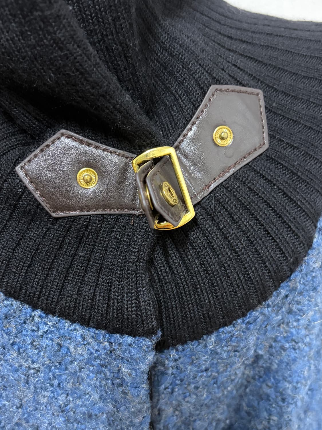 버클 롱 니트 가디건 코트  상품이미지3