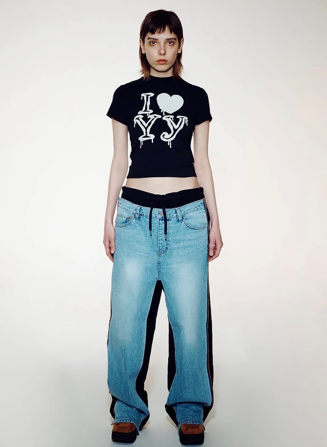 오픈와이와이 프론트 진 코듀로이 팬츠 2사이즈 상품이미지1