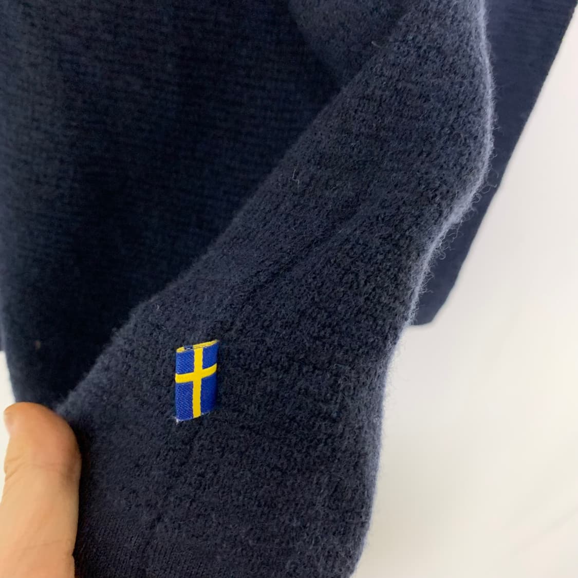 피엘라벤 네이비 니트 스웨터 M - L 빈티지 상품이미지4