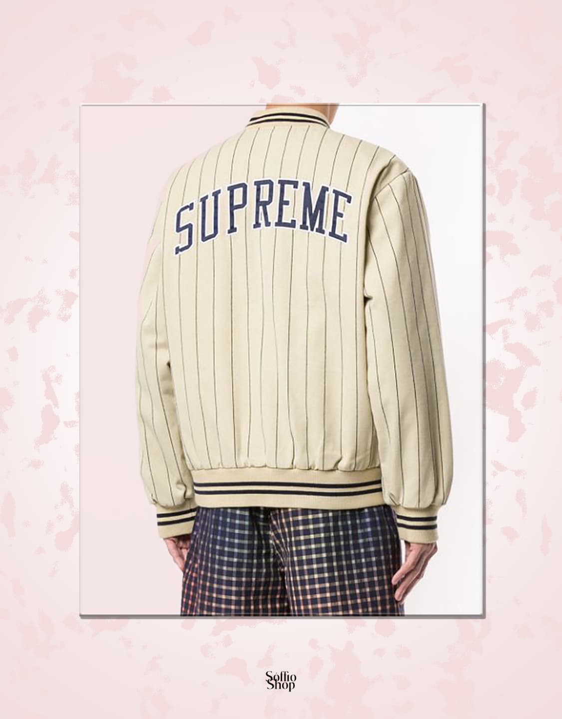 SUPREME 19S/S PINSTRIPE VARSIT 상품이미지4