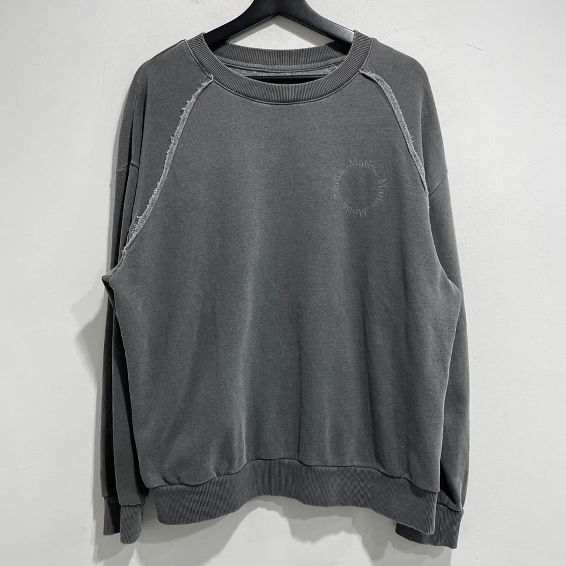 마뗑킴 그런지 맨투맨 상품이미지2