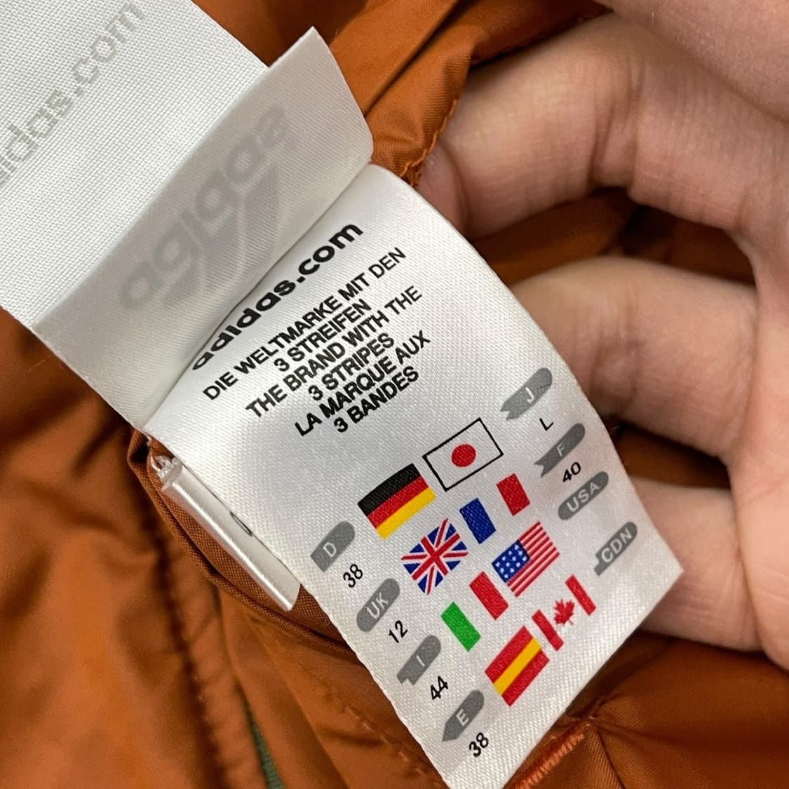 아디다스 일본판 리버시블 패디드 자켓 상품이미지9