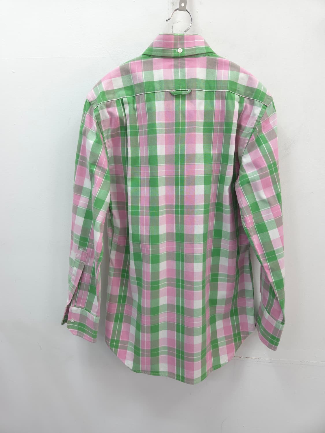 2사이즈 톰브라운 핑크 그린 체크 셔츠 상품이미지4