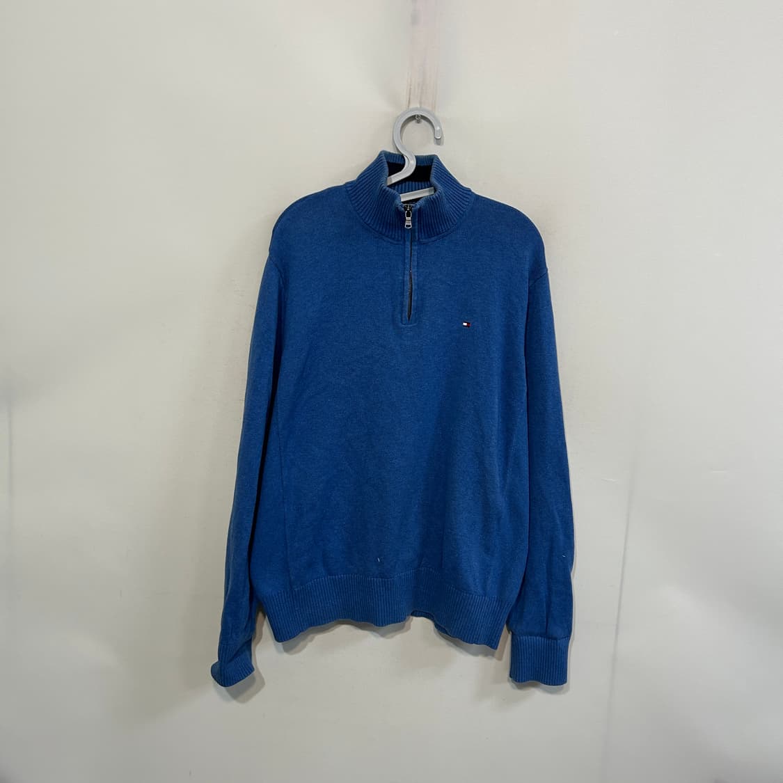 타미힐피거 남성 니트 하프집업 L 상품이미지1