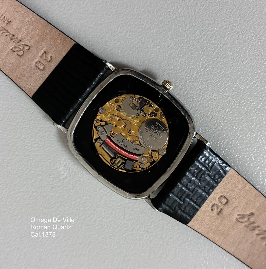 1980s Omega De Ville Roman Quartz 상품이미지8