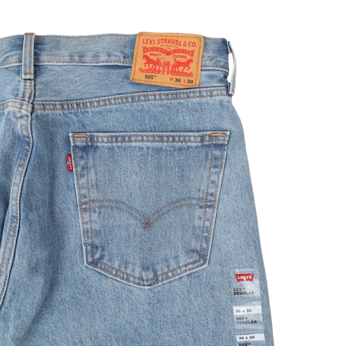 리바이스 505 레귤러 데님팬츠 상품이미지3