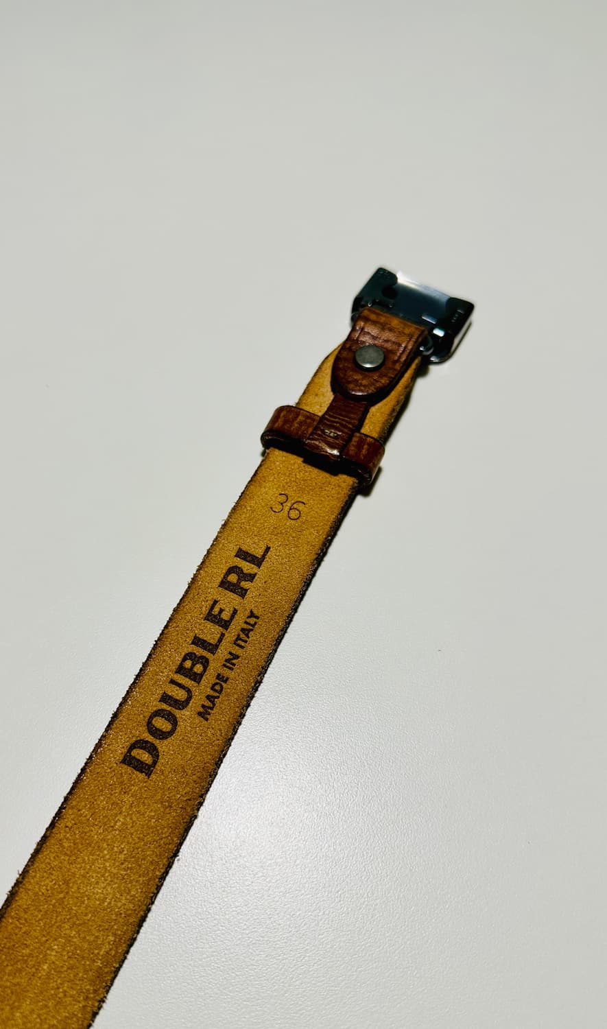 RRL 더블알엘 빈센스벨트 브라운 36사이즈 신품급 상품이미지4