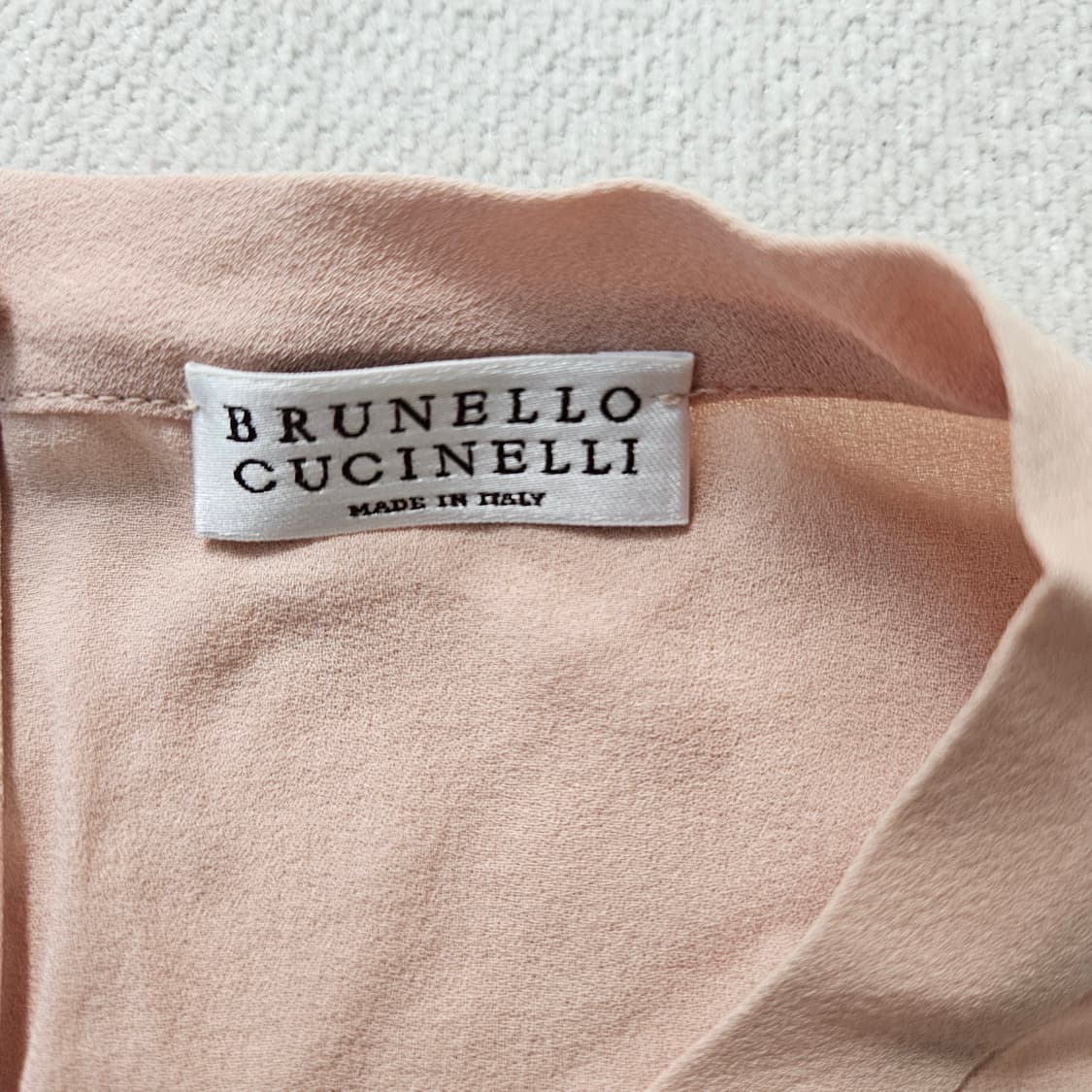 M 브루넬로 쿠치넬리 핑크 블라우스 0309Y 상품이미지3