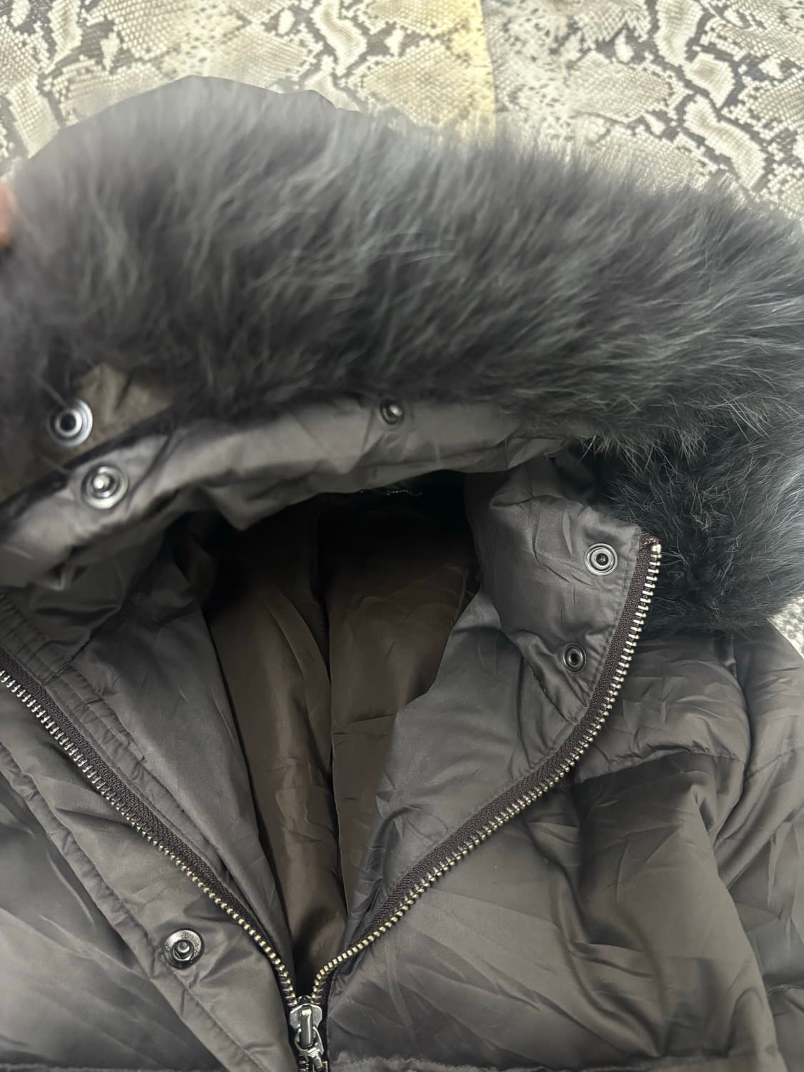 Y2K Grey Fur Padding 상품이미지6