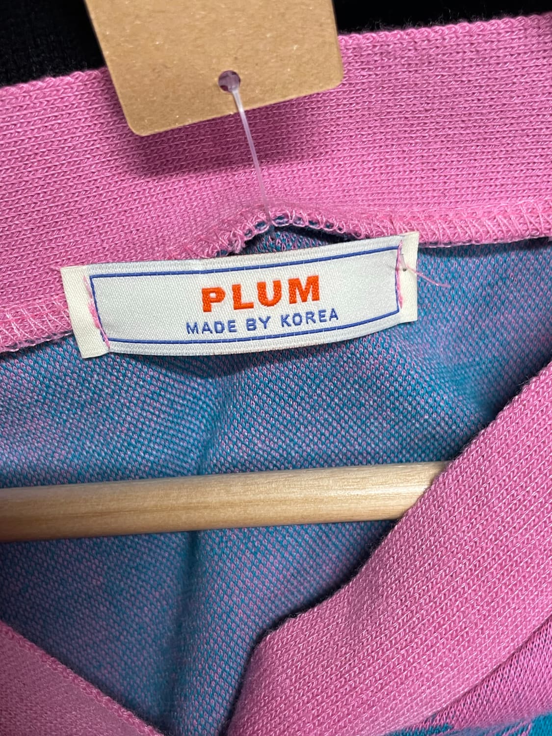 plum 체크 크롭 가디건 상품이미지4