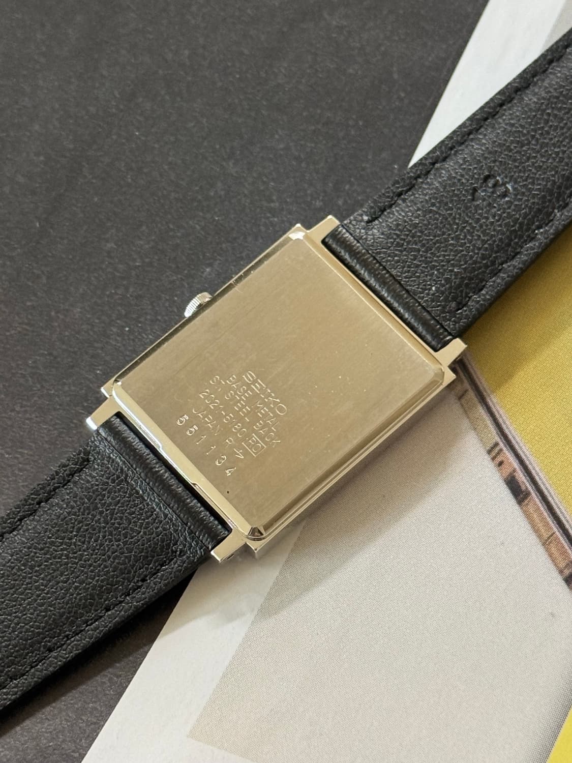 80s Seiko tank quartz 상품이미지3