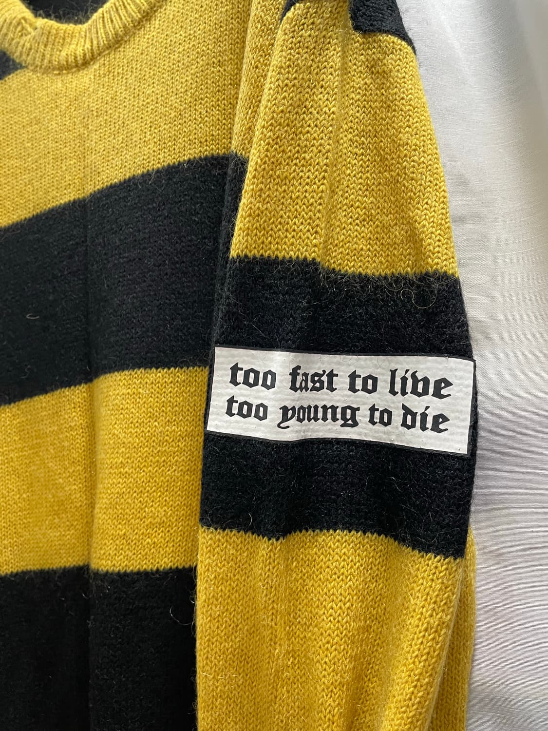 에잇세컨즈 x GD/ 보더 롱슬리브 스웨터/ XXL 상품이미지4