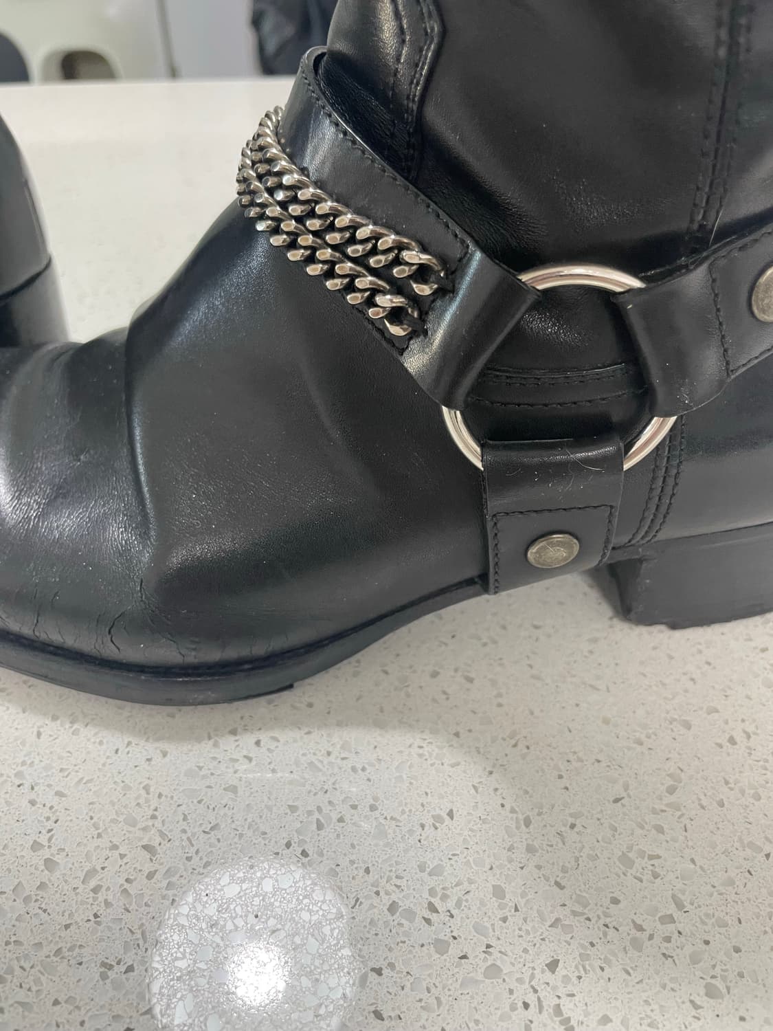 생로랑 체인모터사이클 하네스부츠 상품이미지6