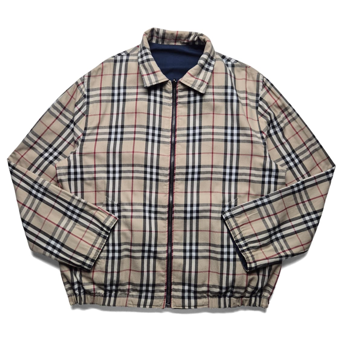 [L] 버버리 리버시블 블루종 자켓 상품이미지6