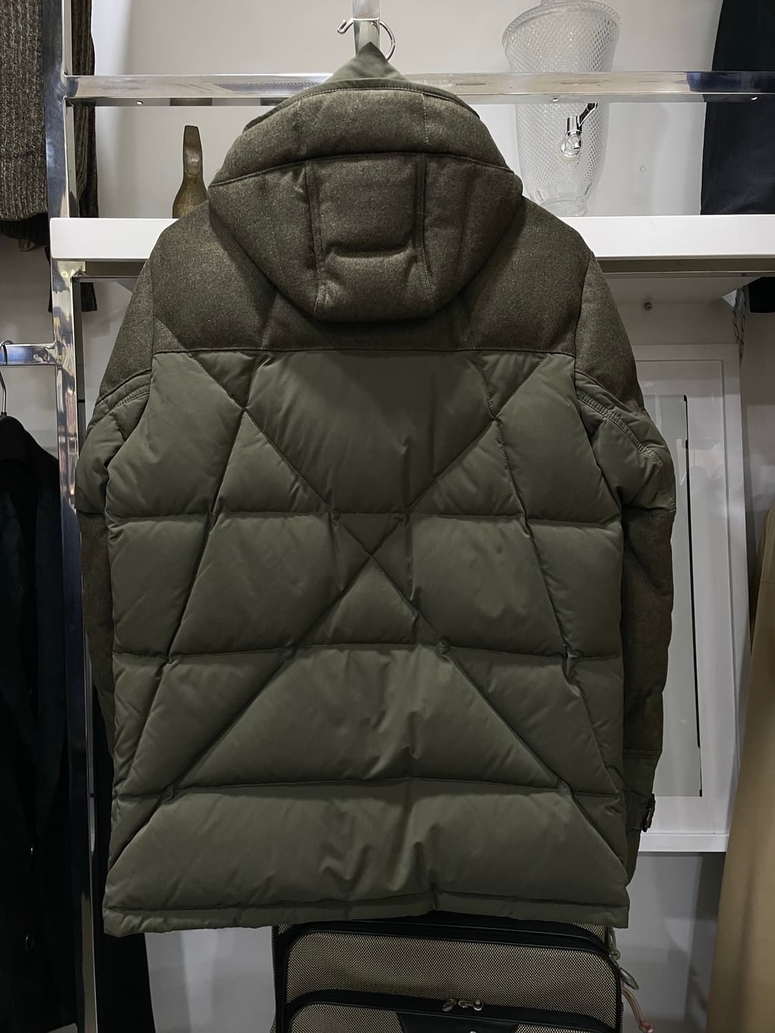 폴로랄프로렌/카키 덕다운 헤비파카(95) 상품이미지2