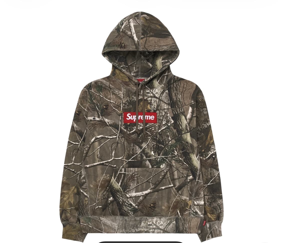 슈프림 박스로고 리얼트리 카모 L 상품이미지1