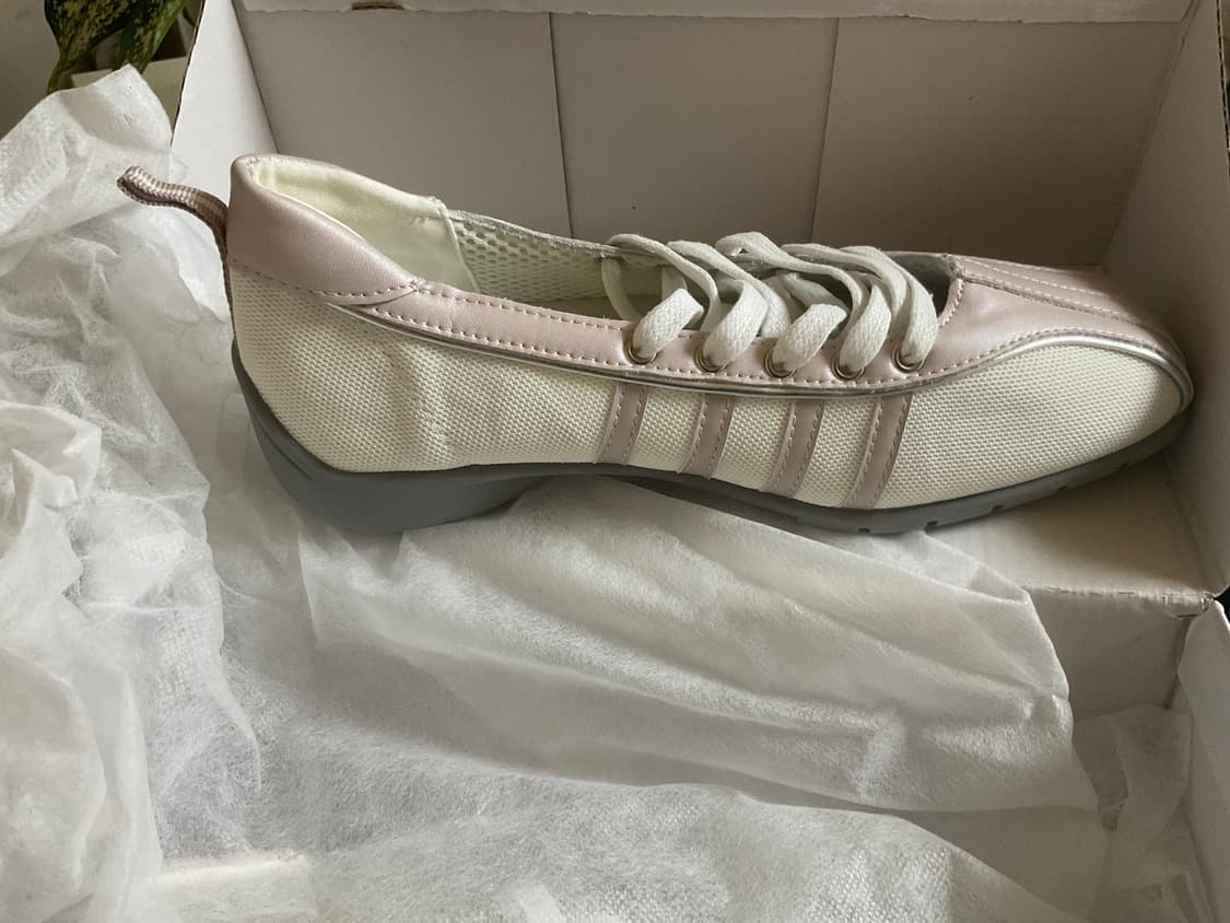 락피쉬웨더웨어 Bliss Lace up 스니커즈 핑크펄 230 새상품 상품이미지2