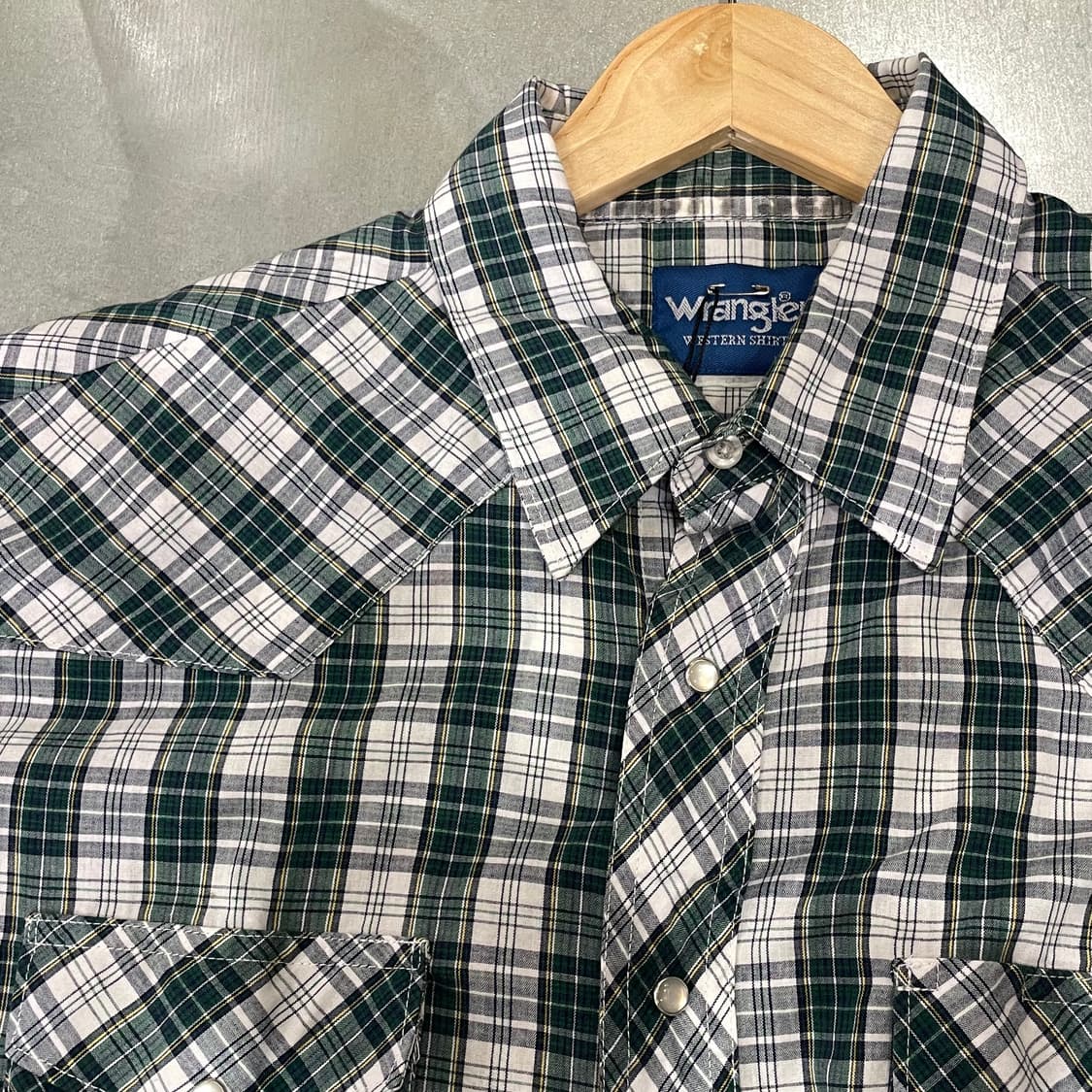 Wrangler 랭글러 웨스턴 반팔 셔츠 상품이미지5