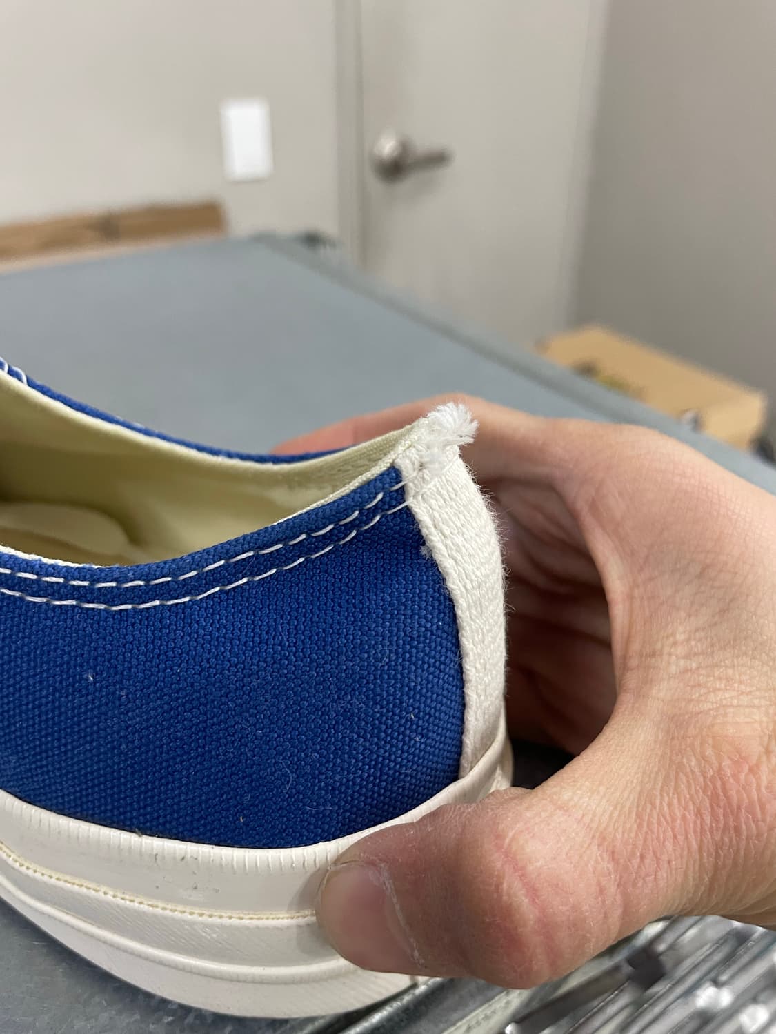 컨버스 x 꼼데 블루 로우 255mm(박스x)(gr-4617) 상품이미지7