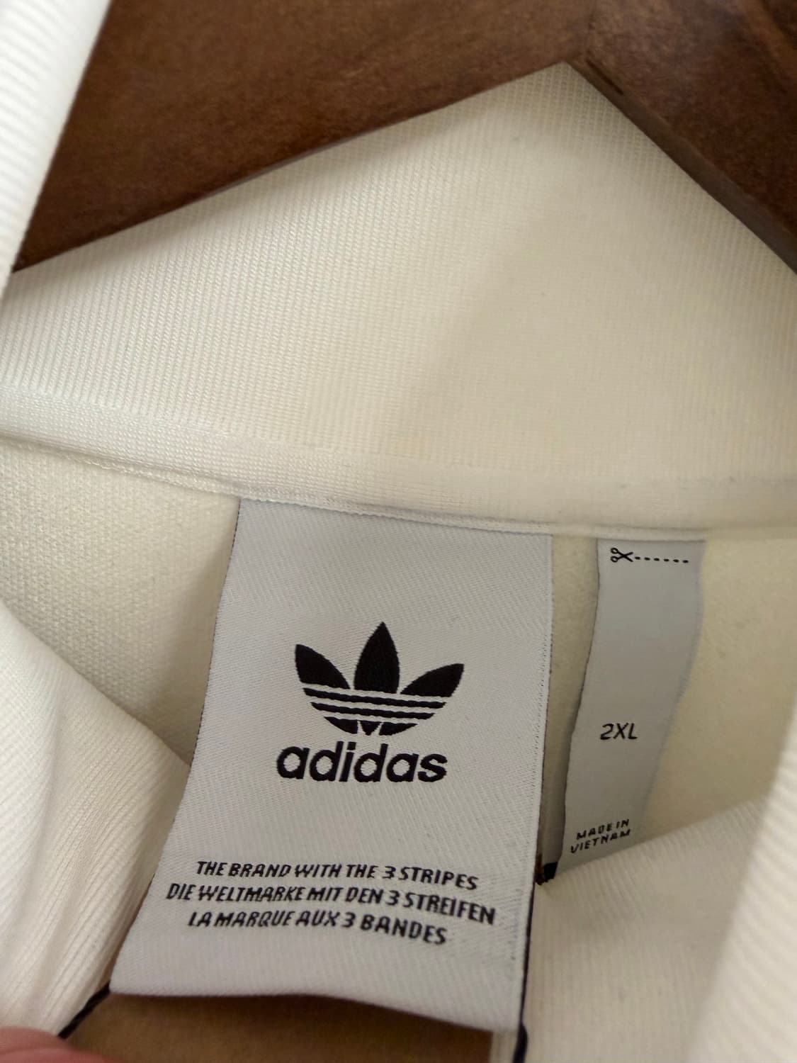 N21. 아디다스 화이트 파이어버드 져지 신형 상품이미지2