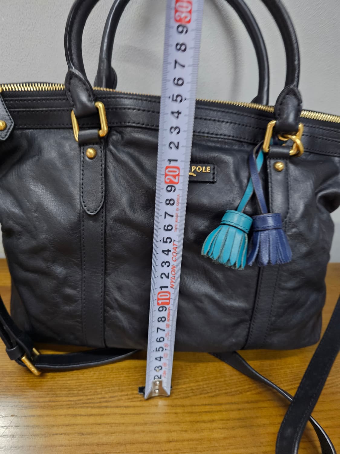 빈폴 트드 숄더 가죽 핸드백 상품이미지3