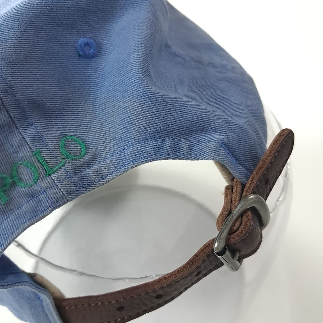 CK425 L 폴로 90s 가죽스트랩 그린포니 더스티블루 볼캡 모자 상품이미지7