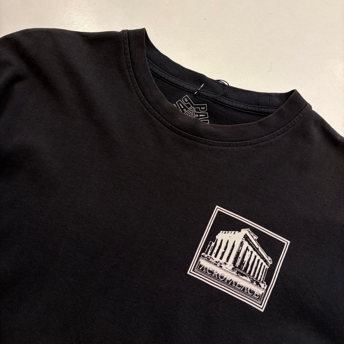 [XL] 19ss 팔라스 아크로팔라스 반팔 티셔츠 블랙 D308 상품이미지5