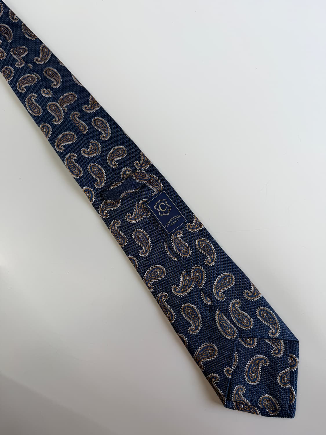 빈티지 페이즐리 실크 넥타이 8.5cm 상품이미지3