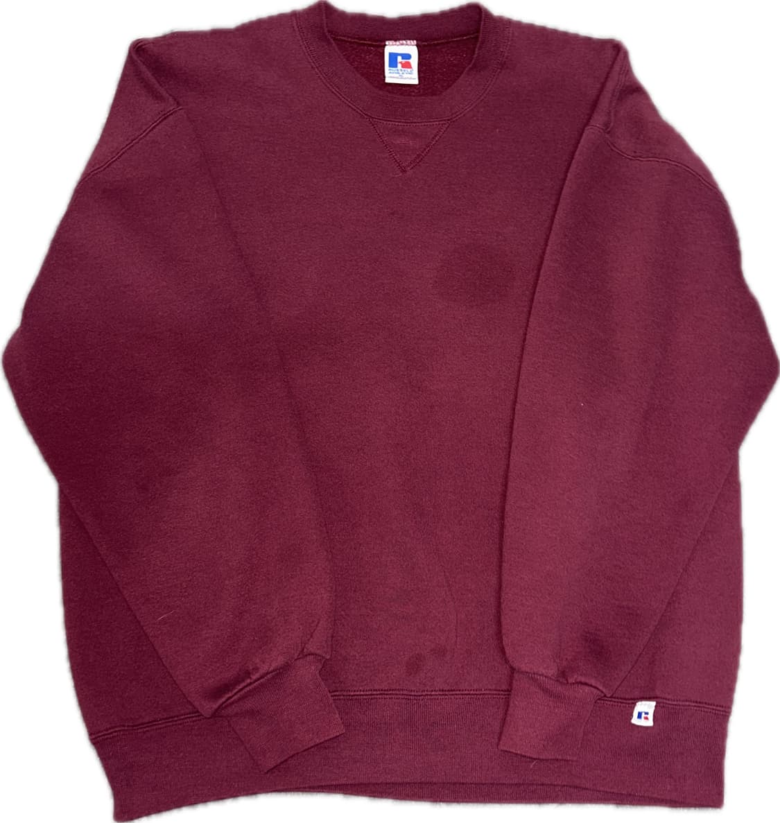 러셀 어슬래틱 스웻셔츠 버건디 XL 상품이미지1