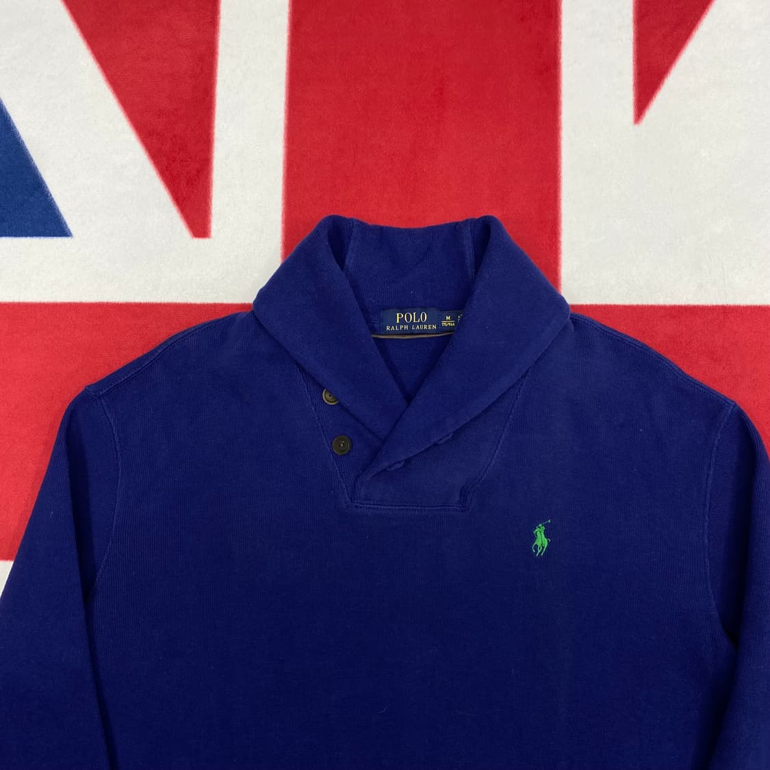 폴로 숄카라 맨투맨 M 상품이미지3