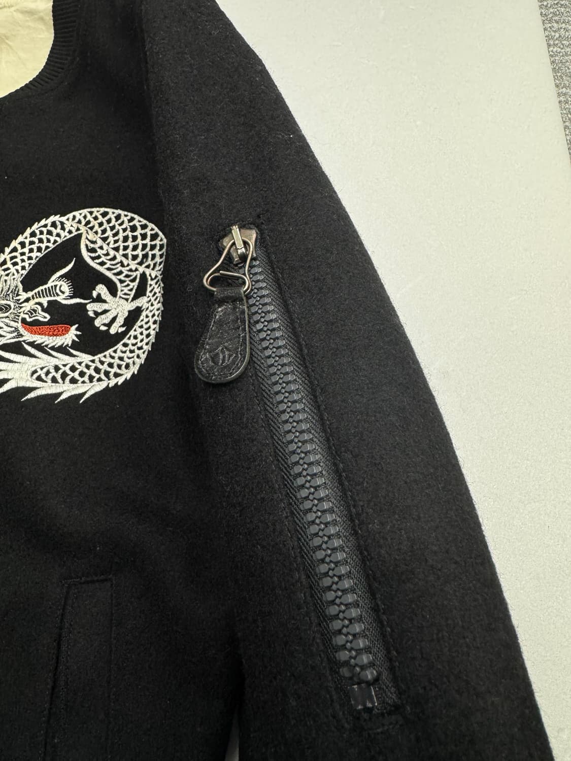 마하리시 자수봄버 S 블랙 상품이미지6