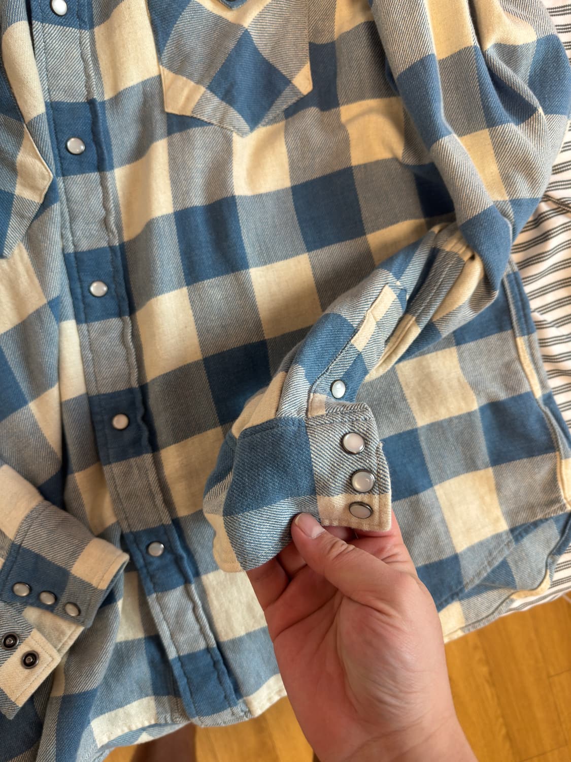 더블알엘 웨스턴 셔츠 xl 이동휘,변요한,김원중 착용 상품이미지3