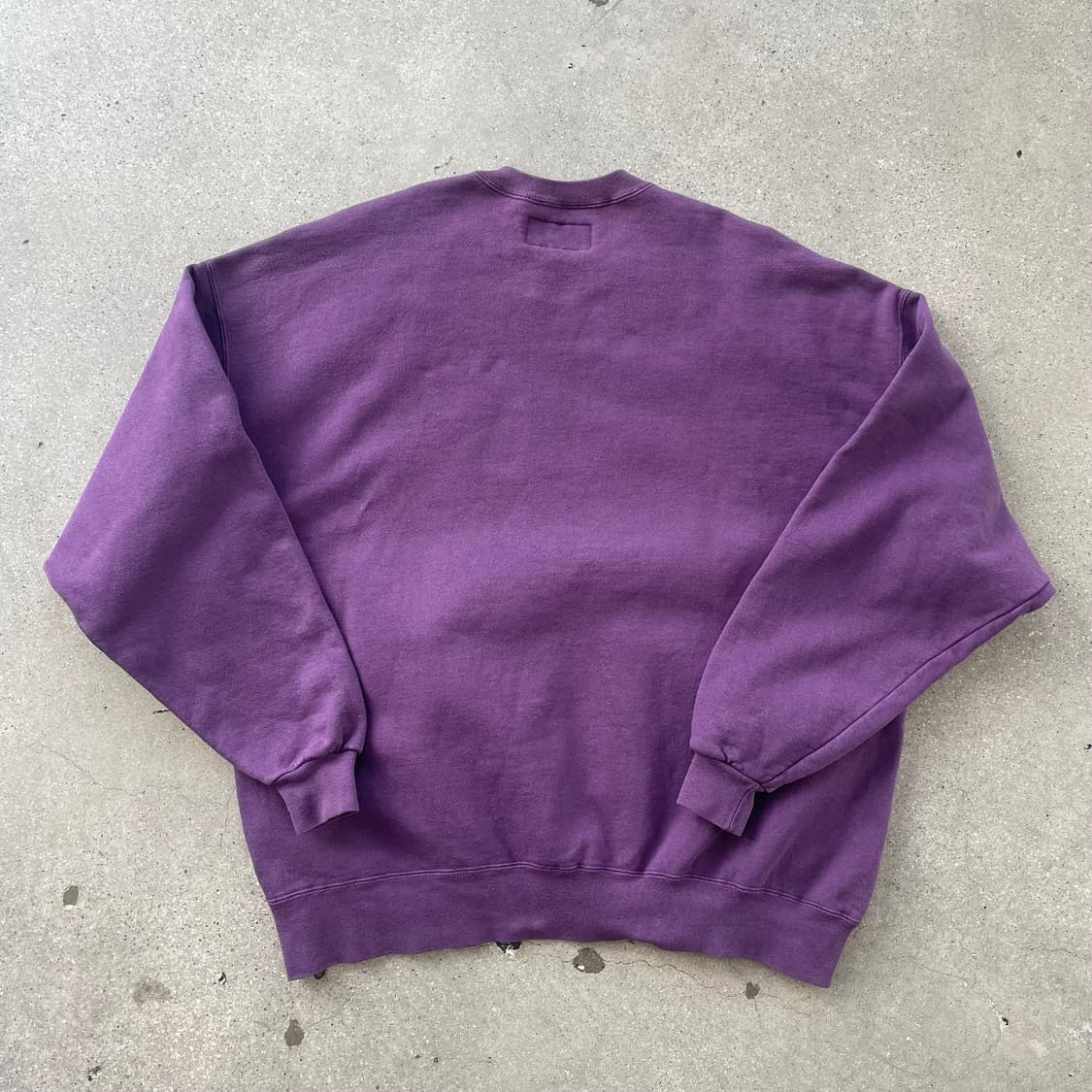 빈티지  러셀 애슬레틱 하이코튼 스웻셔츠 퍼플 made in usa 상품이미지2