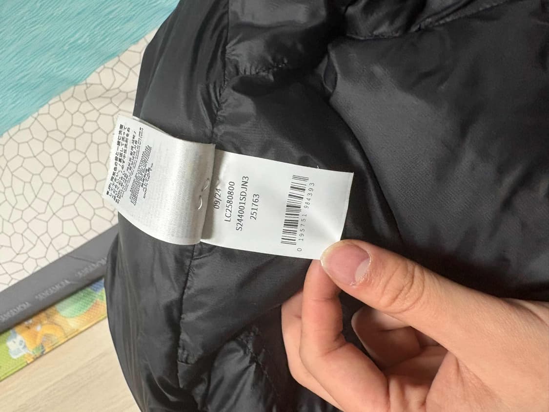 살로몬컨투어 다운 자켓 블랙L 상품이미지3
