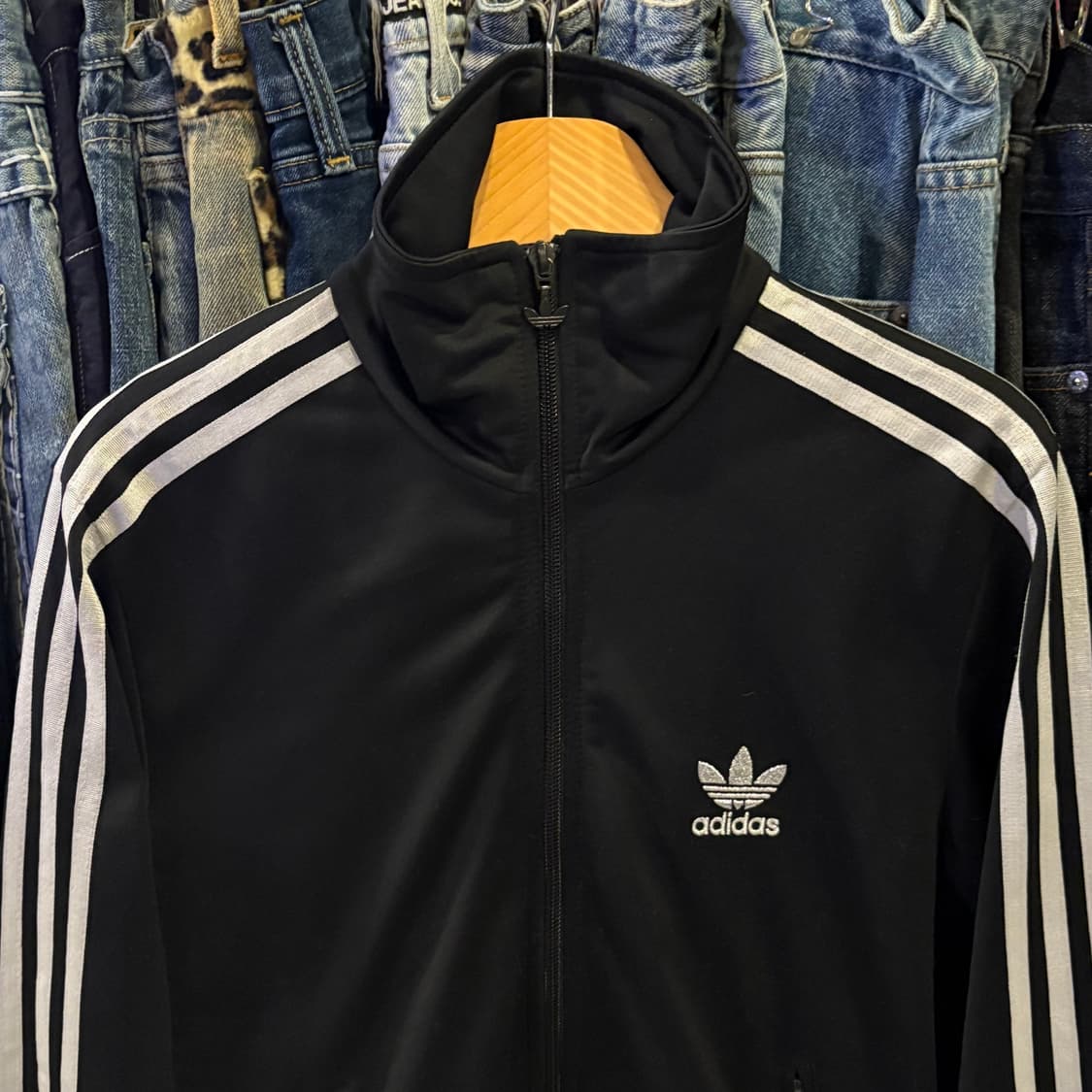 아디다스 파이어버드 우먼스 블랙실버 져지 상품이미지3