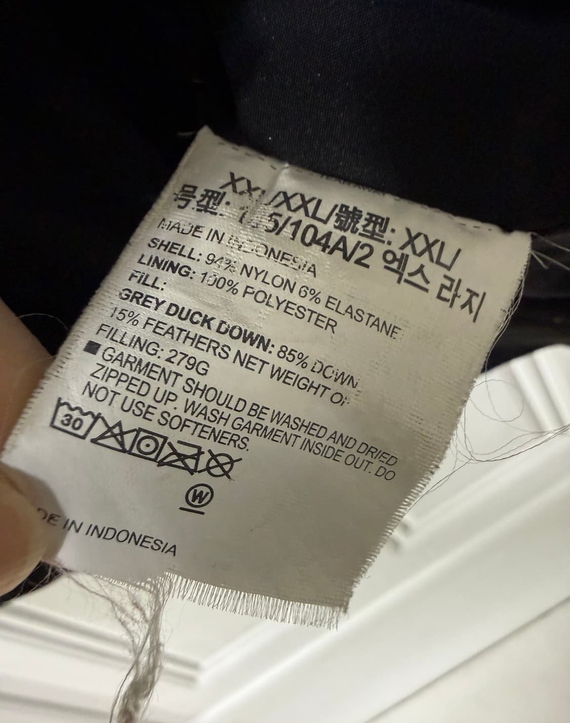 2xl 사이즈 언더아머 다운 롱패딩 상품이미지6