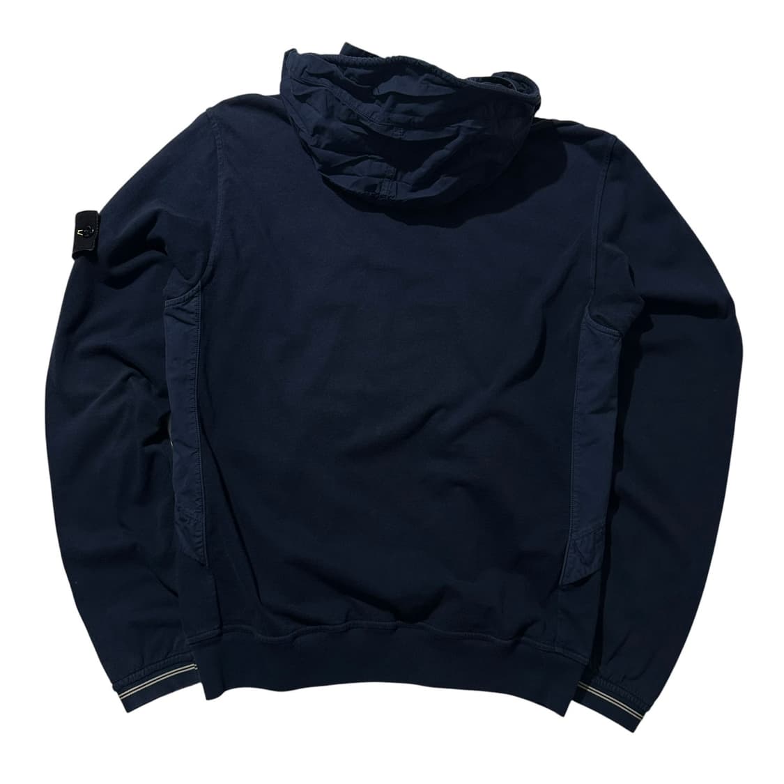 (매장판) 스톤아일랜드 사이드 로고 와펜 후드 자켓 상품이미지4