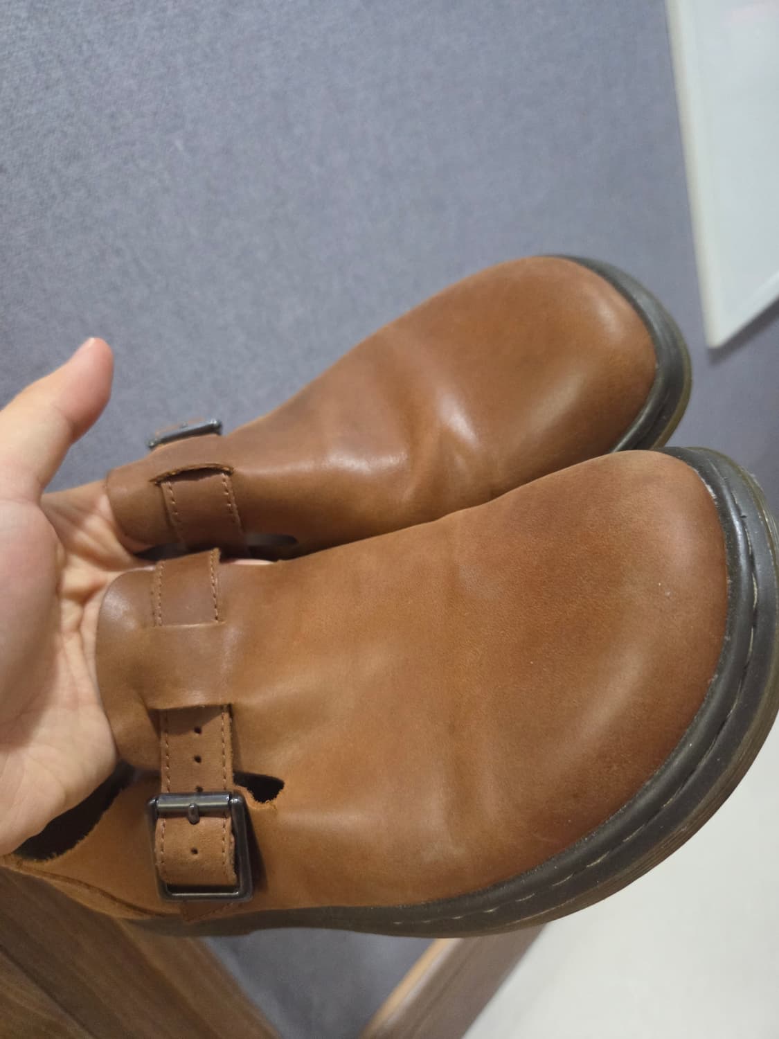 [Uk7 260] 닥터마틴 패트리샤 페트리샤 탄 브라운 상품이미지2