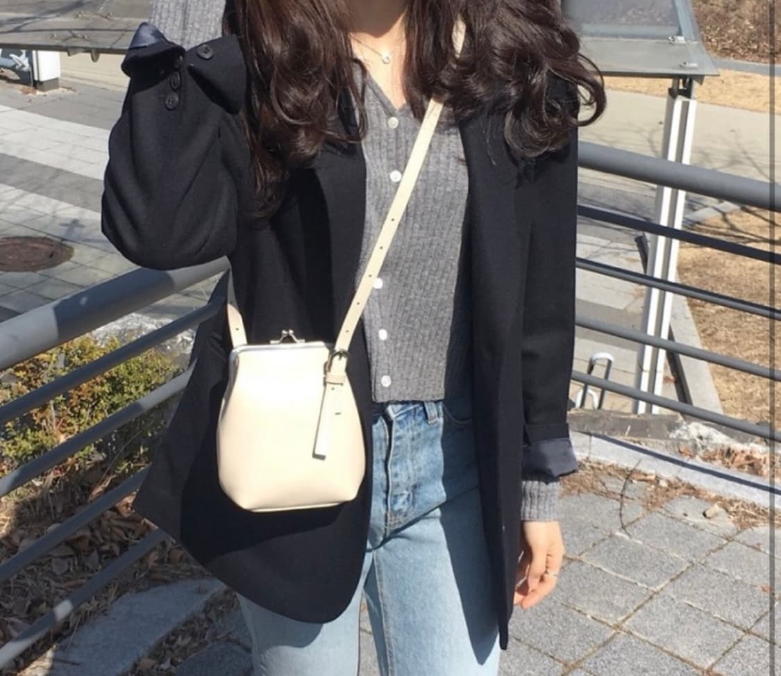 노메러 그레이 골지 브이넥 가디건 (빠른 배송) 상품이미지2