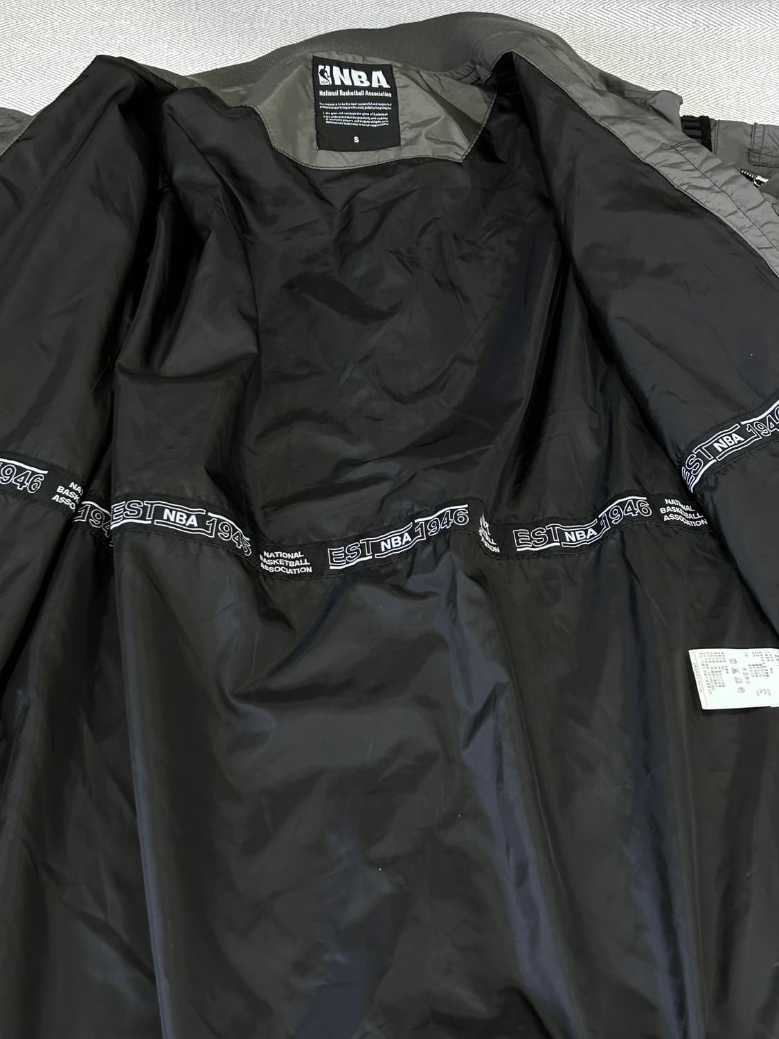 NBA 새크라멘토 킹스 롱 바람막이 점퍼 남성 S 90-95 상품이미지9