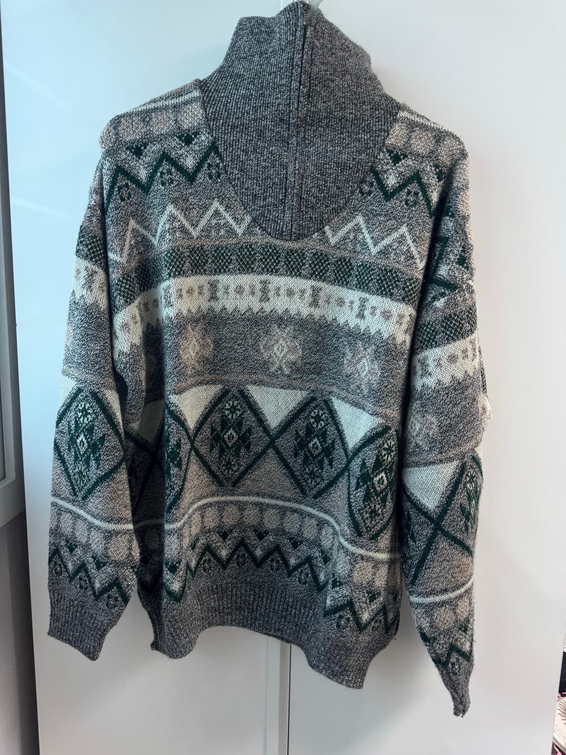 빈티지 패턴 니트 상품이미지2