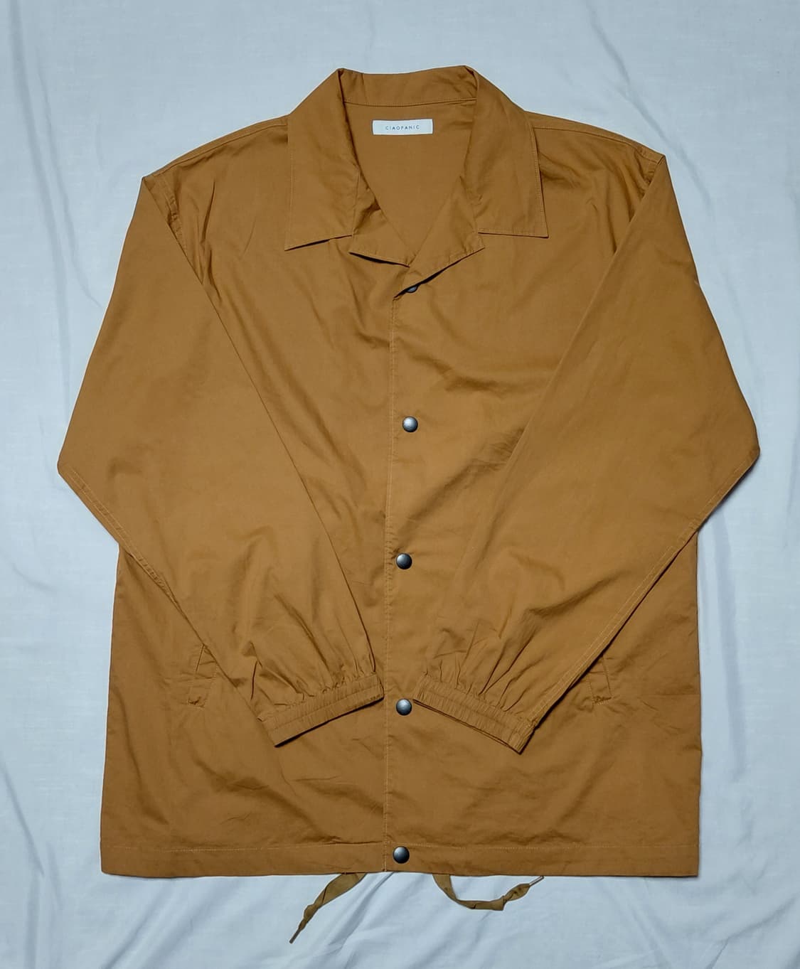 ​[L/새상품] 챠오파닉(CIAOPANIC) 오픈칼라 면 코치 자켓 상품이미지1
